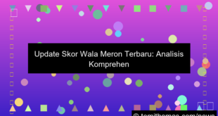 visual update skor wala meron