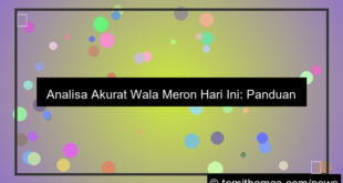 visual wala meron analisa akurat hari ini