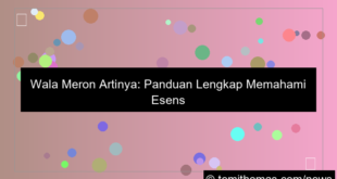 wala meron artinya