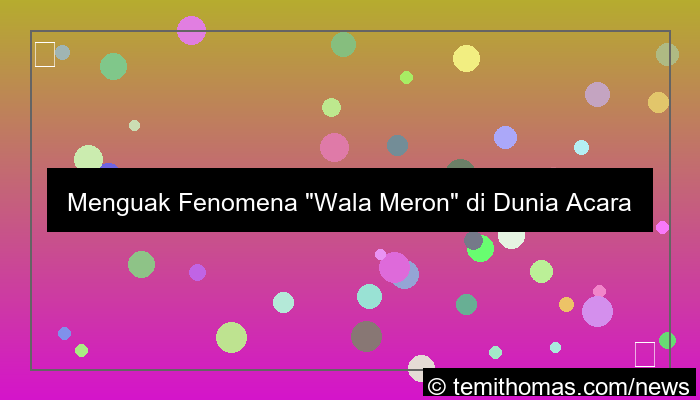 grafik wala meron event internasional