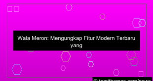 ilustrasi wala meron fitur modern terbaru