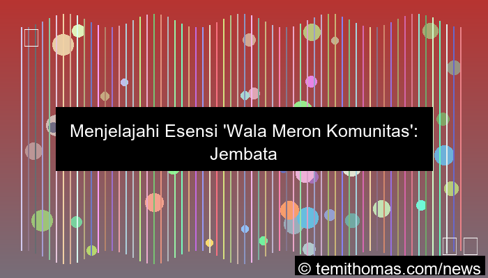 visual wala meron komunitas