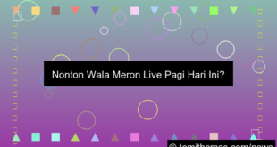 ilustrasi wala meron live pagi