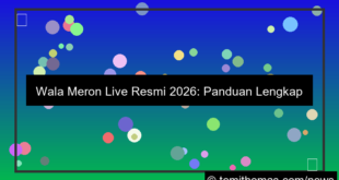 wala meron live resmi 2026