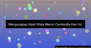wala meron performa cambodia hari ini