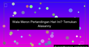 wala meron pertandingan hari ini