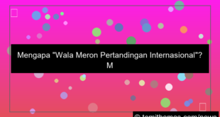 desain wala meron pertandingan internasional