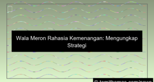 wala meron rahasia kemenangan