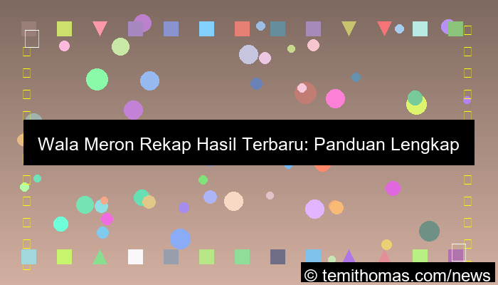 wala meron rekap hasil