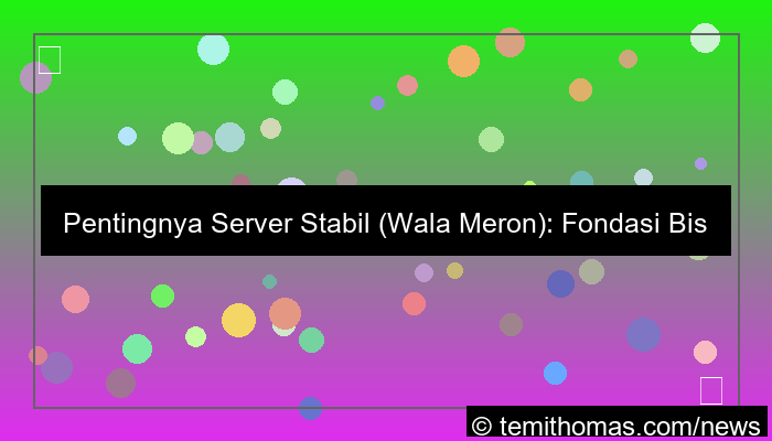 wala meron server stabil