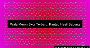 visual wala meron skor terbaru