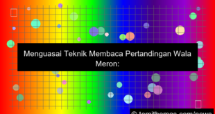 gambar wala meron teknik membaca pertandingan