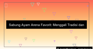 desain sabung ayam arena favorit