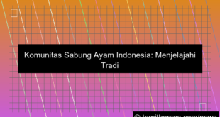 visual sabung ayam komunitas indonesia