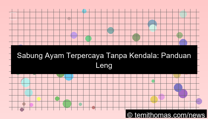 sabung ayam terpercaya tanpa kendala