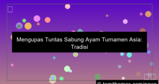 sabung ayam turnamen asia