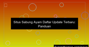 desain situs sabung ayam daftar update terbaru