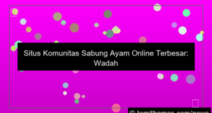 grafik situs sabung ayam komunitas terbesar
