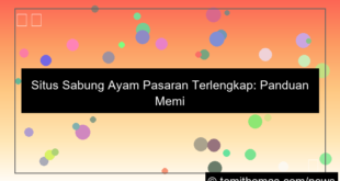 situs sabung ayam pasaran terlengkap