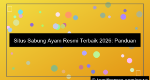 desain situs sabung ayam resmi terbaik 2026