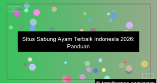 situs sabung ayam terbaik indonesia 2026