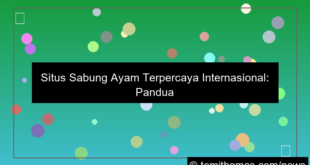 situs sabung ayam terpercaya internasional