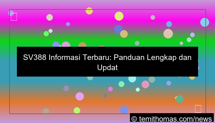 desain sv388 informasi terbaru