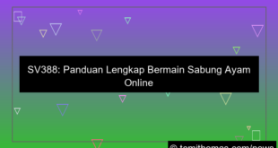 sv388 panduan lengkap