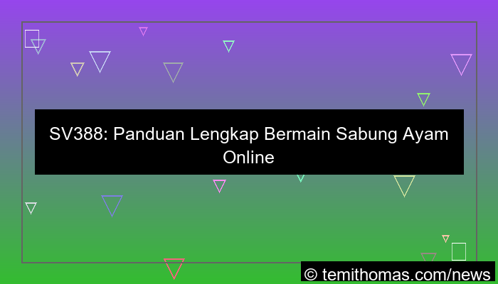 sv388 panduan lengkap