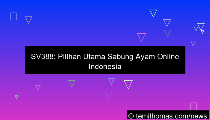 sv388 pilihan utama indonesia