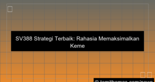 sv388 strategi terbaik