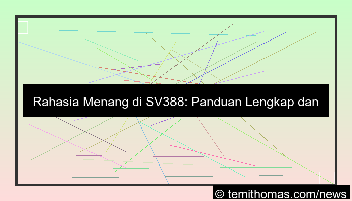 grafik sv388 tips menang