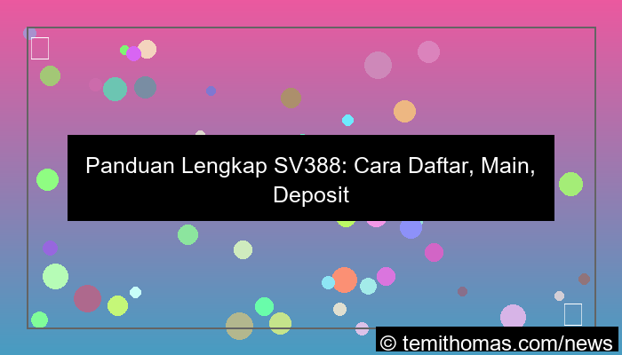 grafik sv388 tutorial lengkap