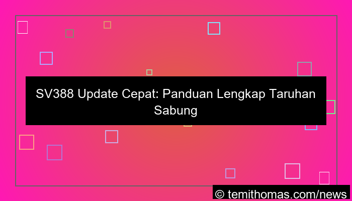 visual sv388 update cepat