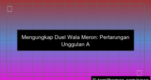 ilustrasi wala meron duel unggulan asia