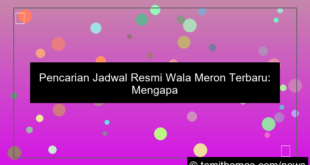 visual wala meron jadwal resmi terbaru