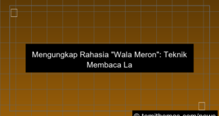 wala meron teknik membaca laga