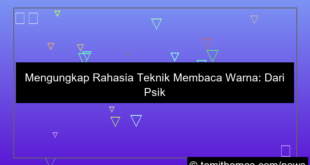 desain wala meron teknik membaca warna