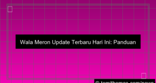 wala meron update terbaru hari ini